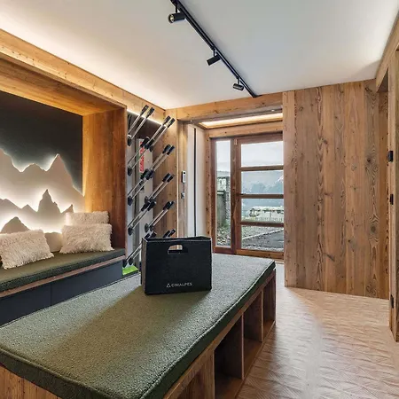 Familial Contemporain A 1850 Avec Piscine, Sauna Et Terrasse - Fr-1-564-162 Domek alpejski Courchevel